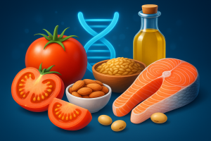 Illustration of diet and nutrition factors in prostate cancer risk and prevention